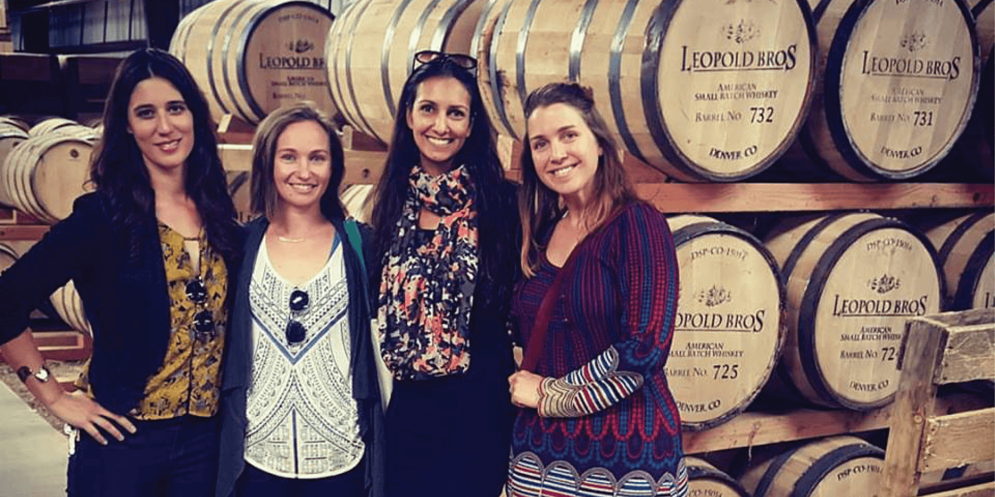 Team trip to Leopold Bros. Distillery