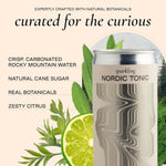 tonic water variety pack - nordic tonic, indian tonic & spanish tonic