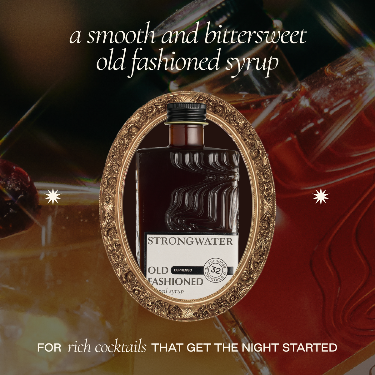 espresso old fashioned syrup