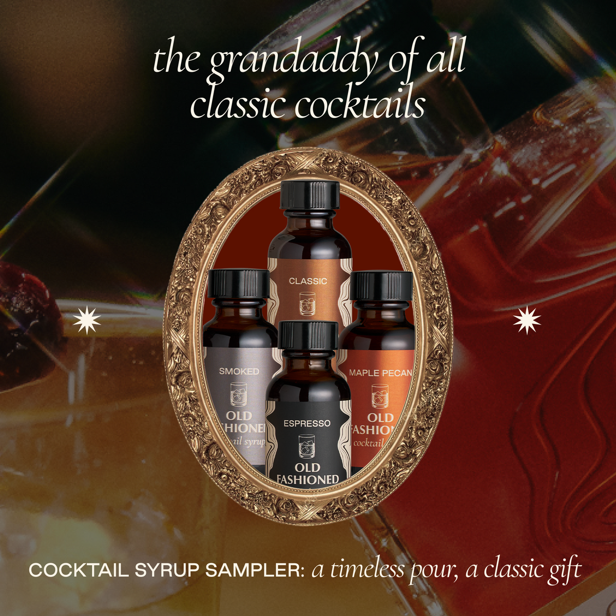 old fashioned syrup sampler set