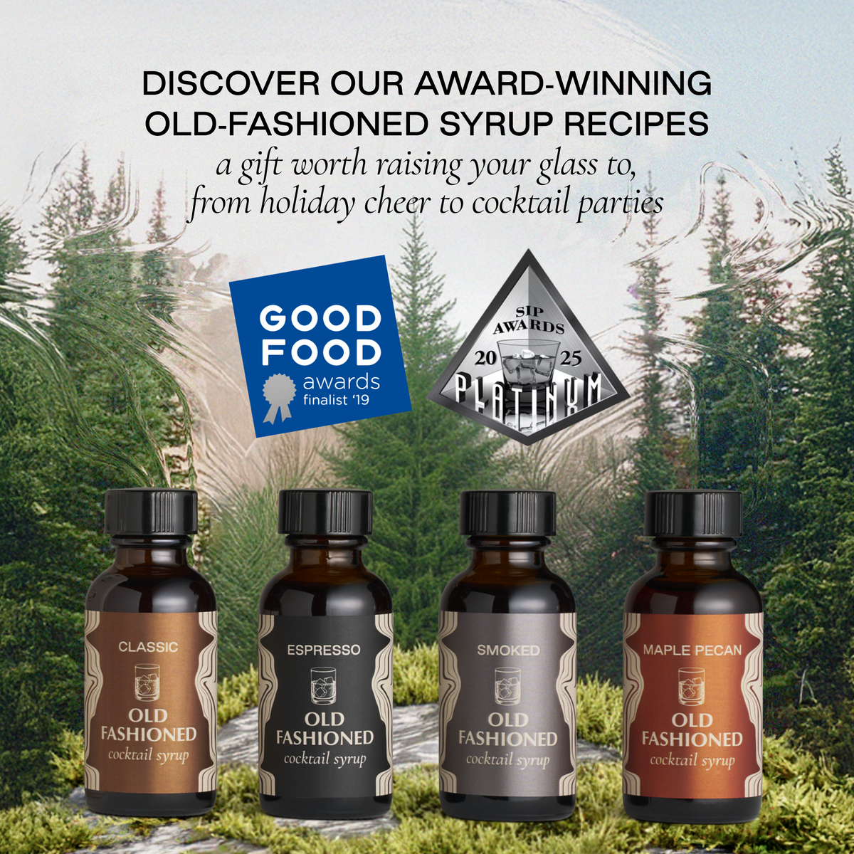 old fashioned syrup sampler set