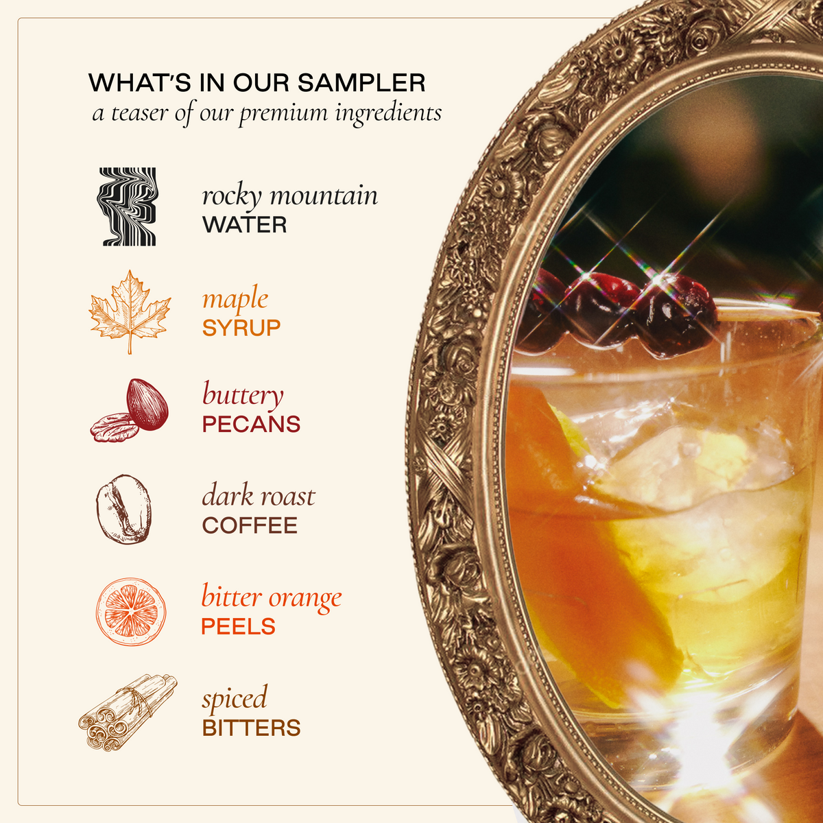 old fashioned syrup sampler set