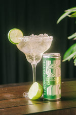 sparkling margarita mocktail