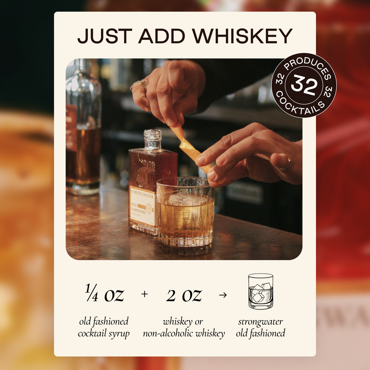 espresso old fashioned syrup