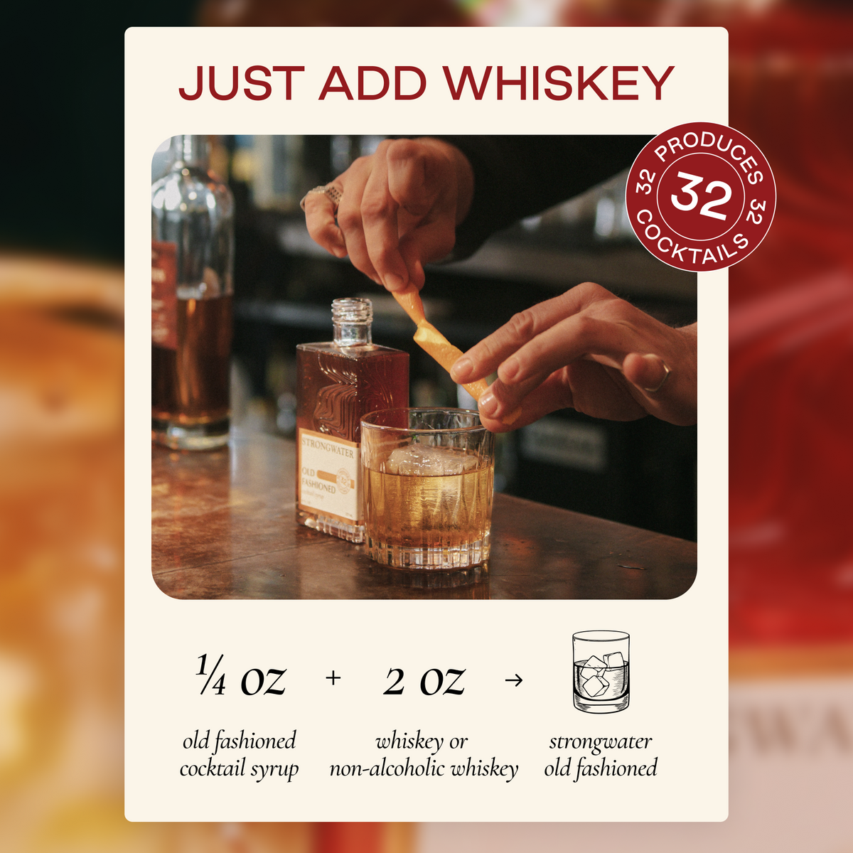 maple pecan old fashioned syrup