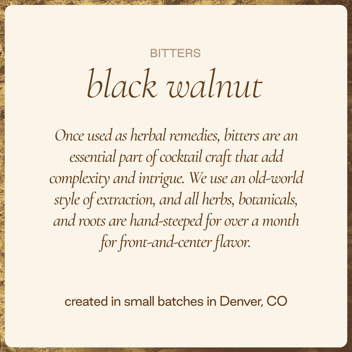 black walnut