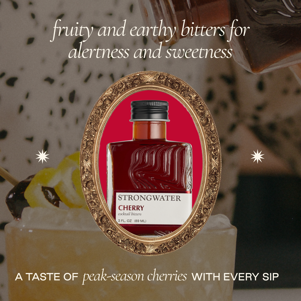 Cherry Cocktail Bitters | Strongwater Cherry Cocktail Bitters | Strongwater