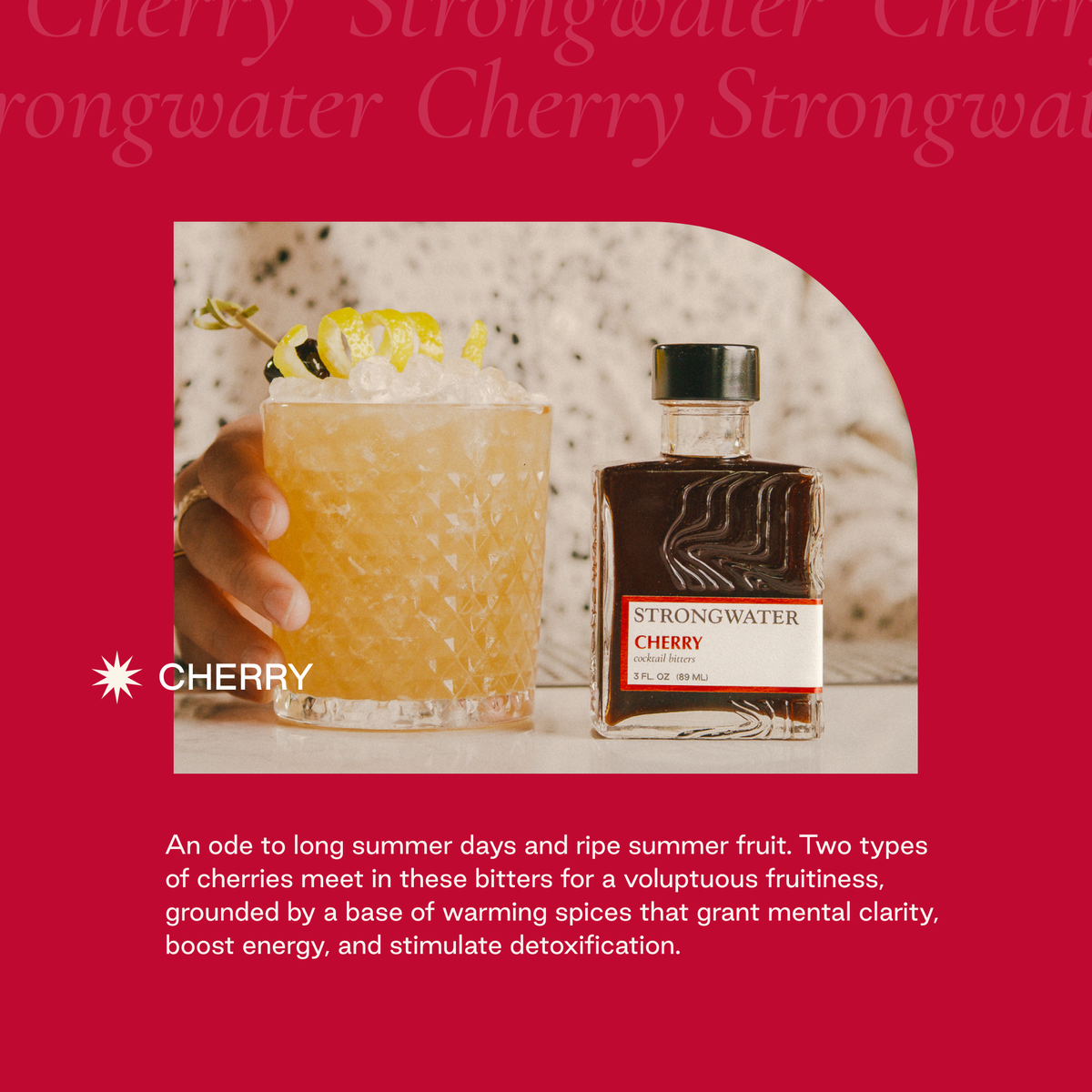 Cherry Cocktail Bitters | Strongwater Cherry Cocktail Bitters | Strongwater