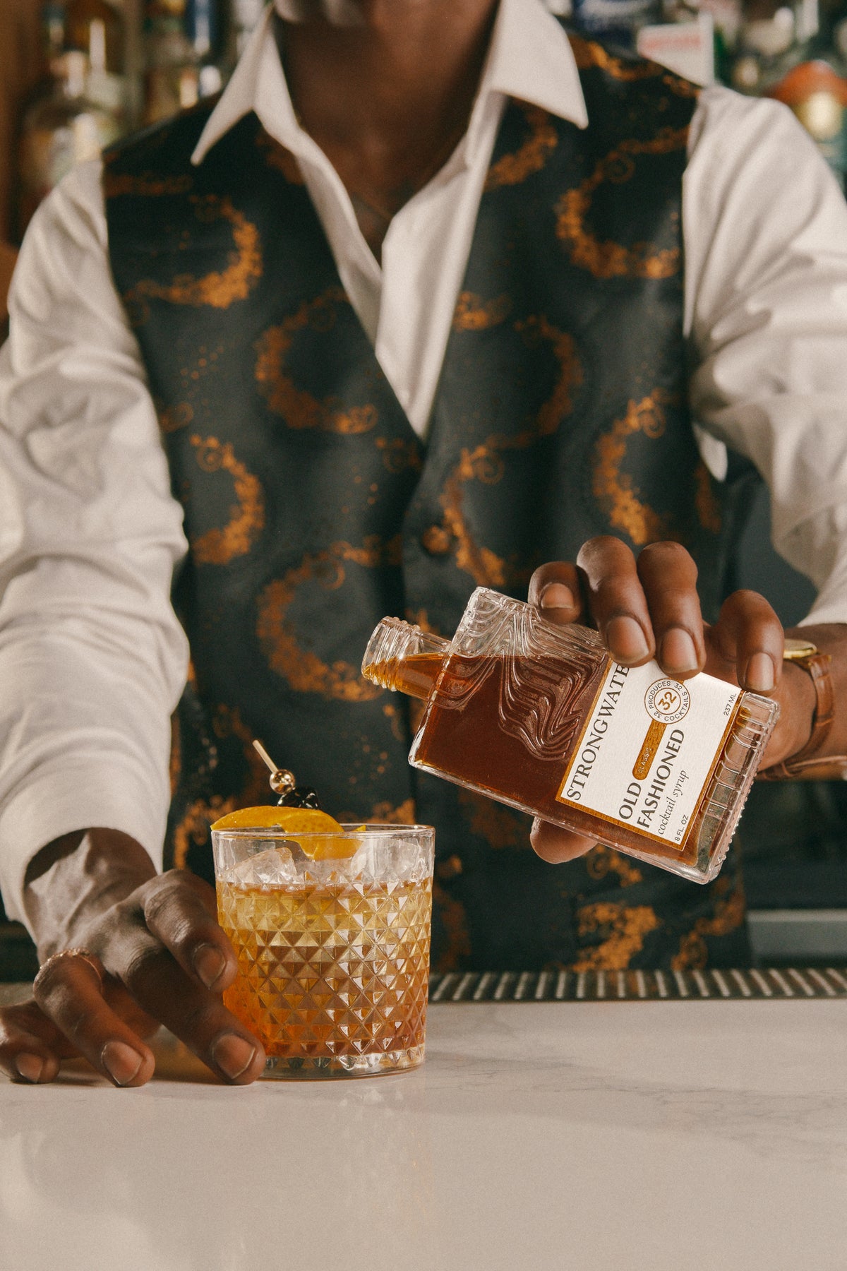 old fashioned cocktail syrup