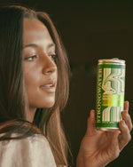 sparkling margarita mocktail