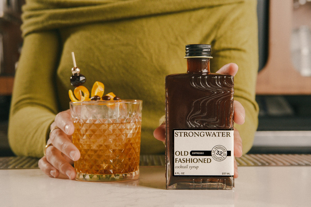 espresso old fashioned syrup