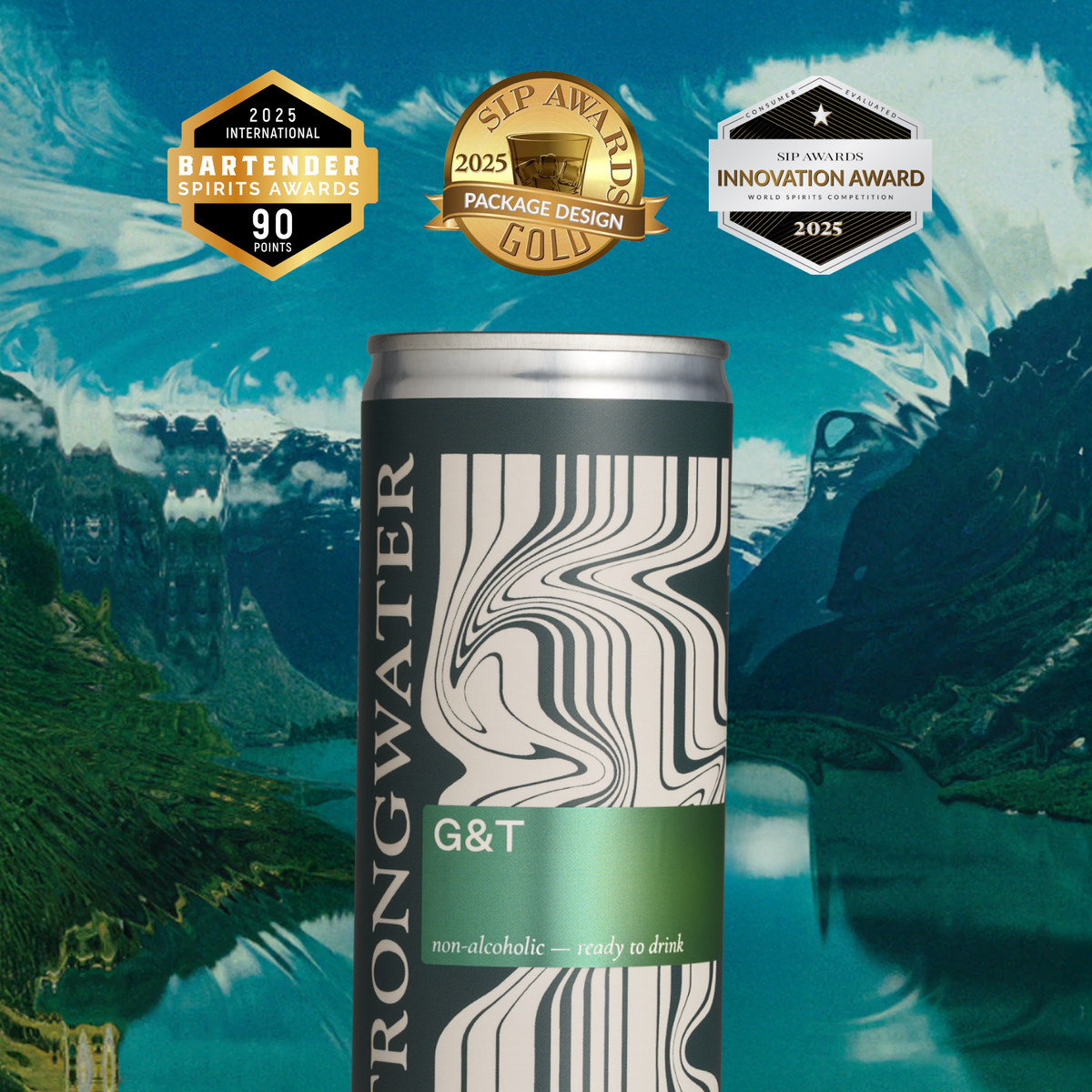 g&t mocktail (12 pack)