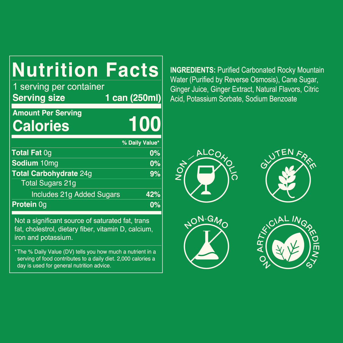 ginger beer (12-pack)