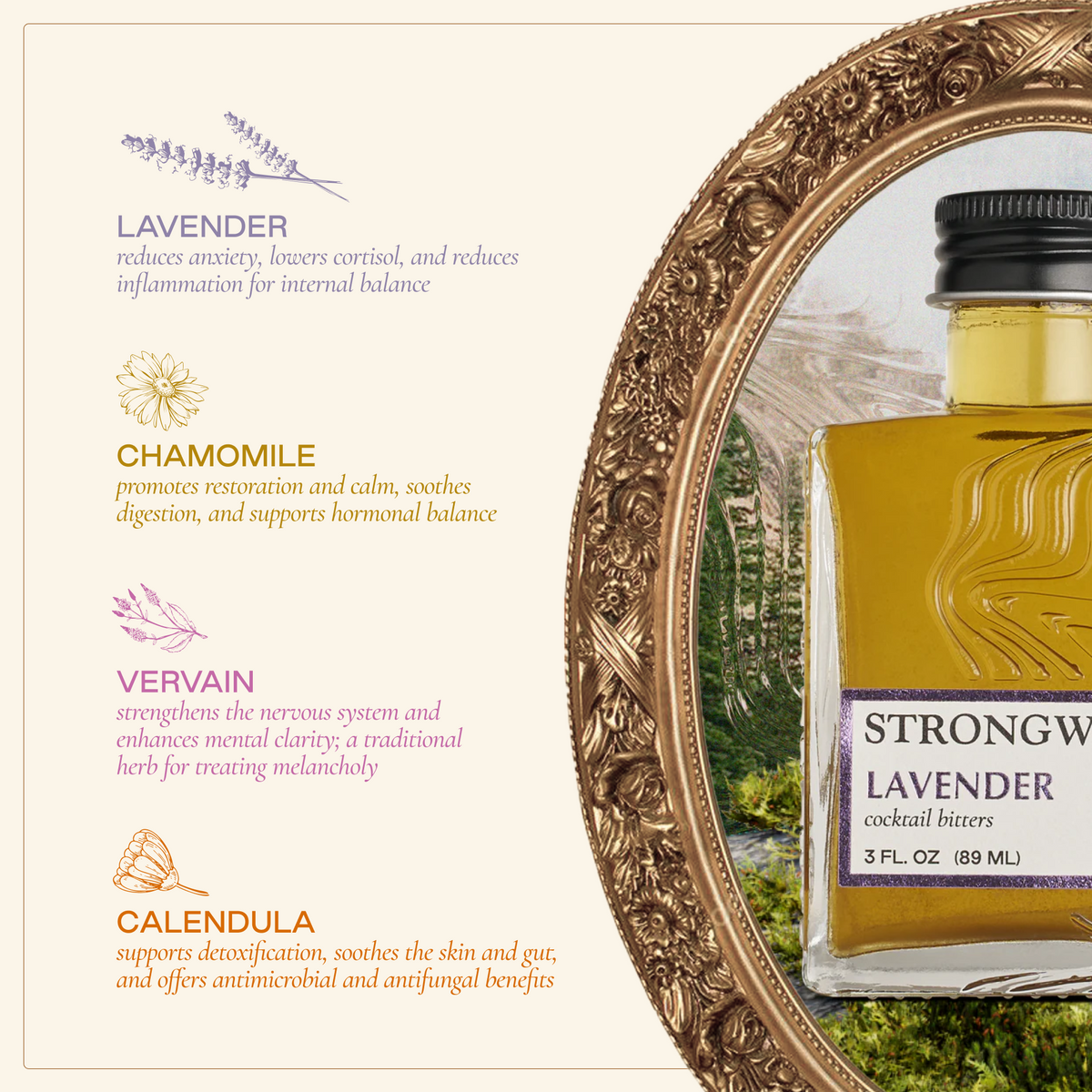 lavender - wildflower bitters