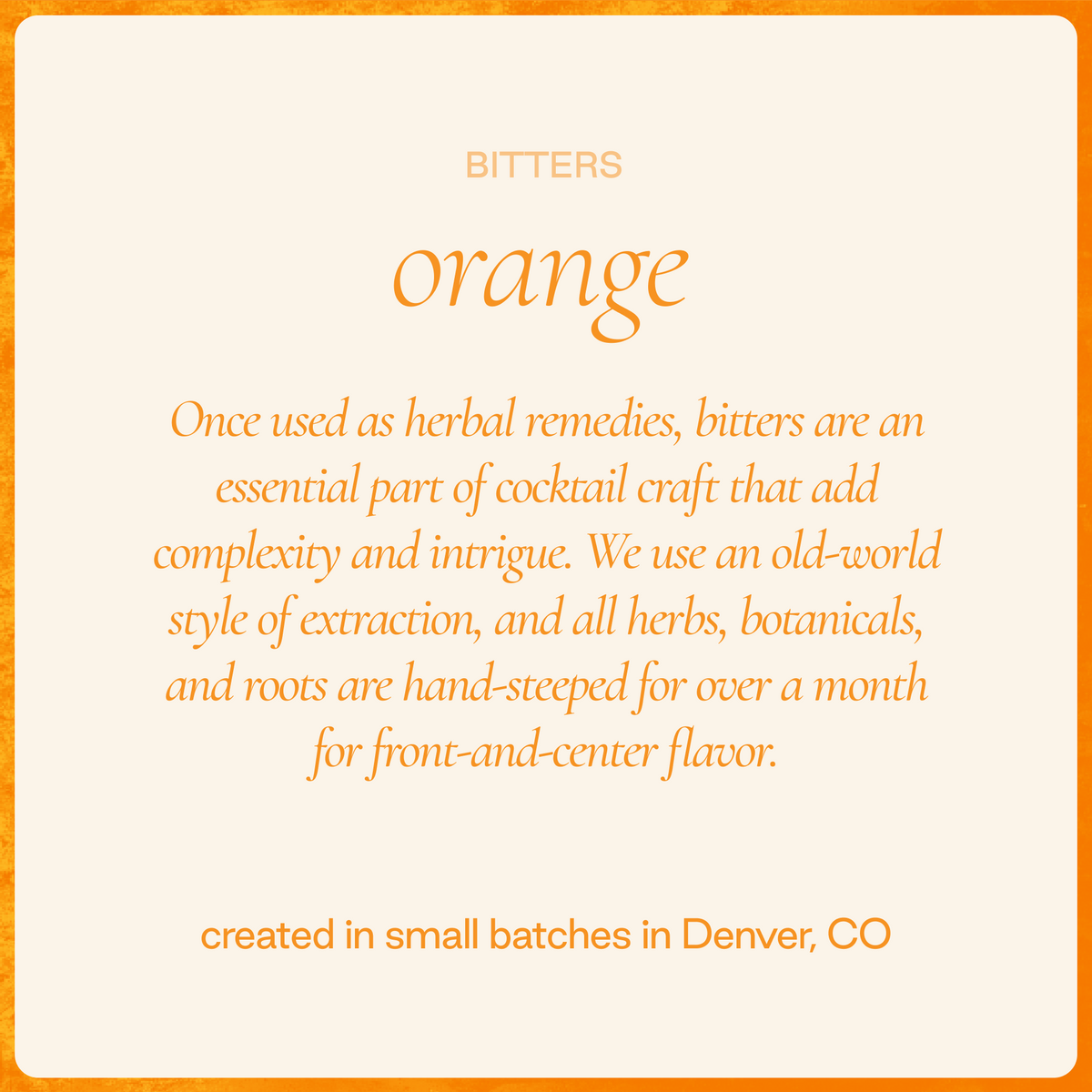 orange bitters