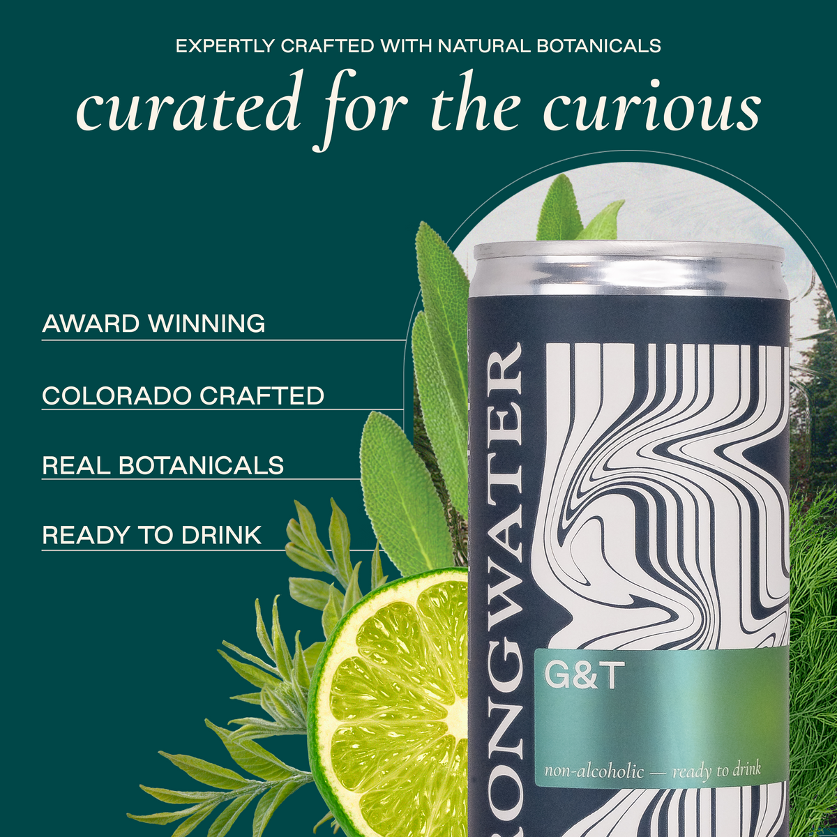 g&t mocktail (12 pack)