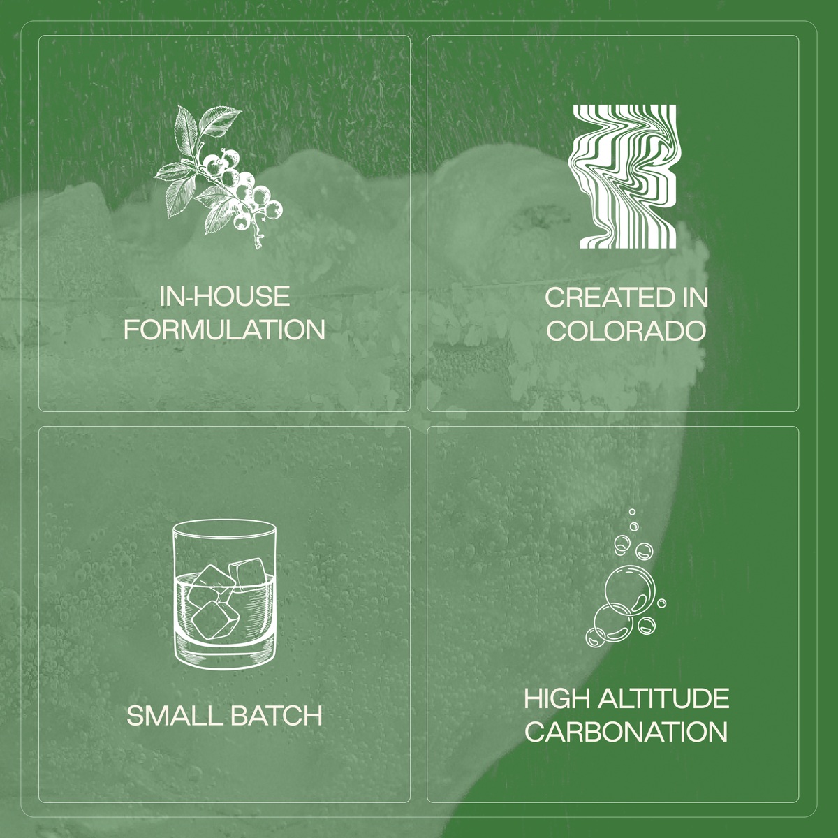 sparkling margarita mocktail