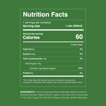 sparkling margarita mocktail