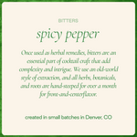 spicy pepper bitters