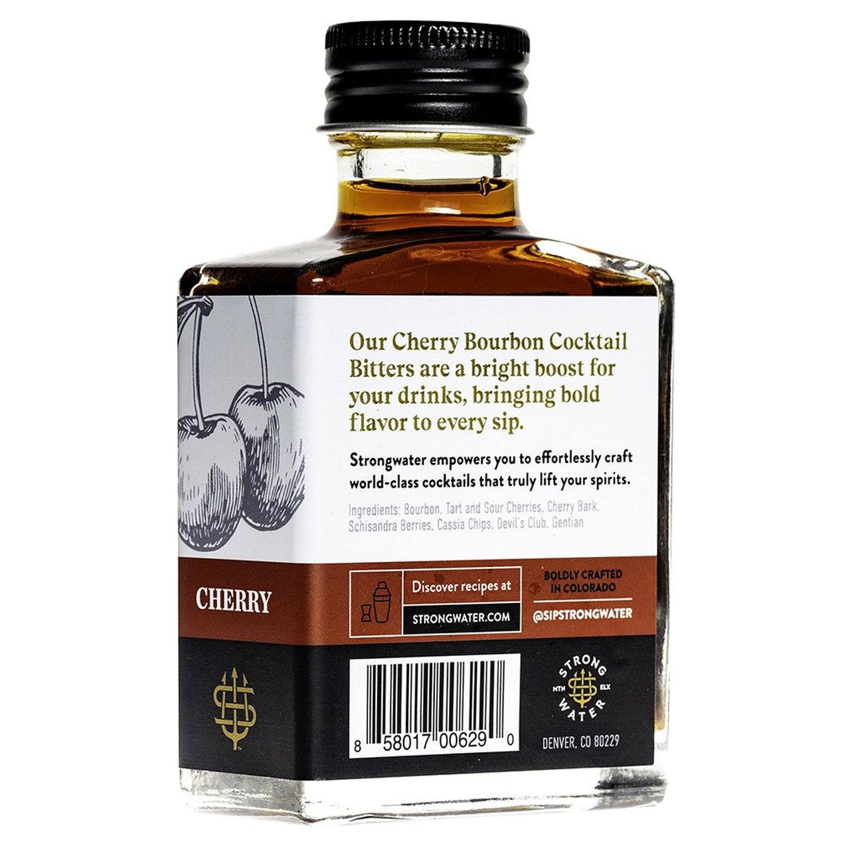 Cherry Bourbon Cocktail Bitters Strongwater