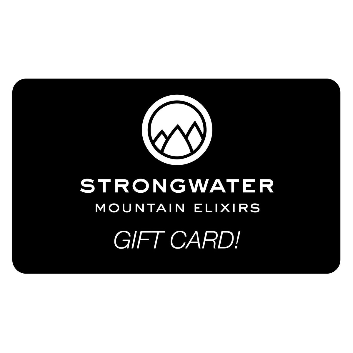 the strongwater gift card - strongwater - cocktail bitters