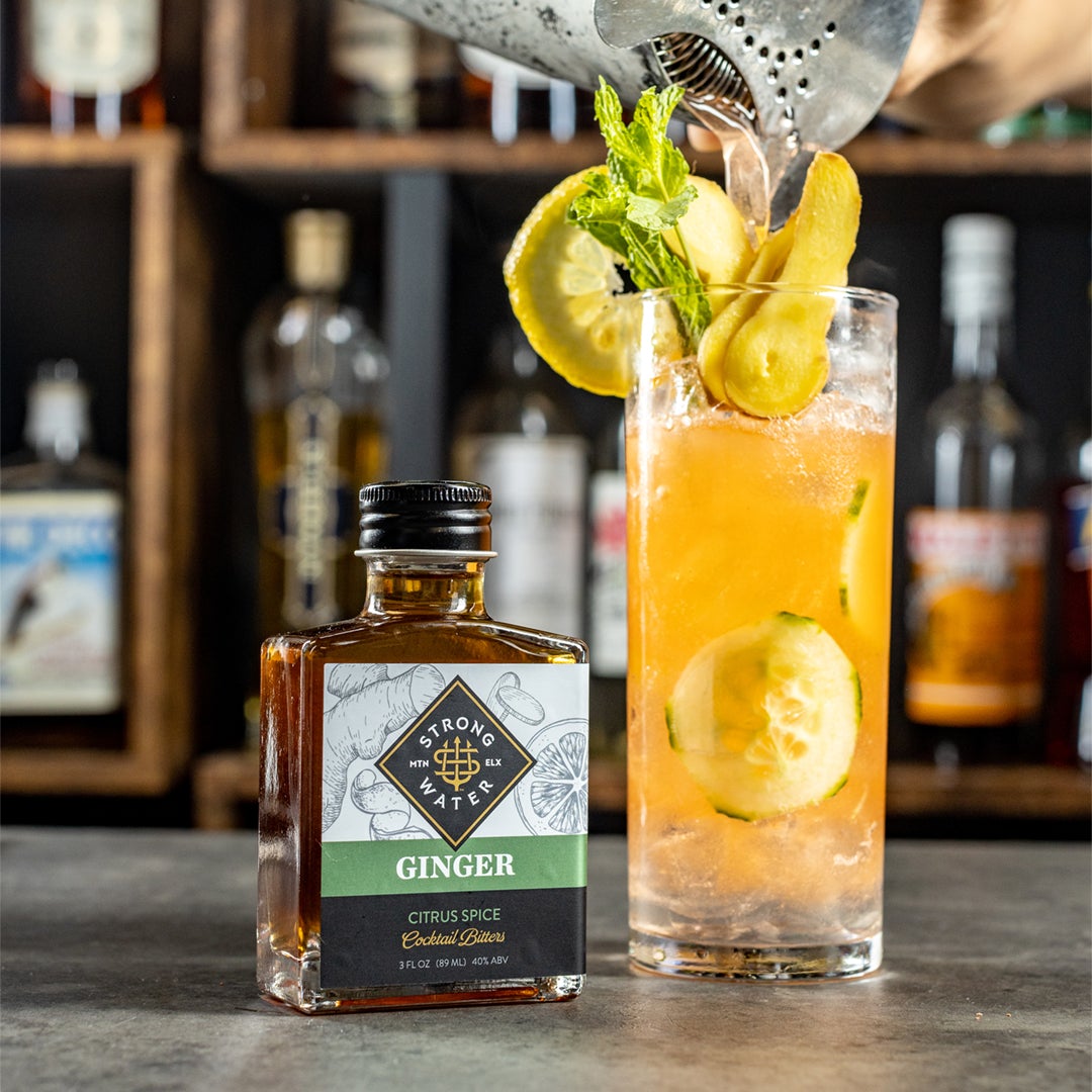 Ginger Bitters Spicy Ginger Cocktail Bitters Strongwater
