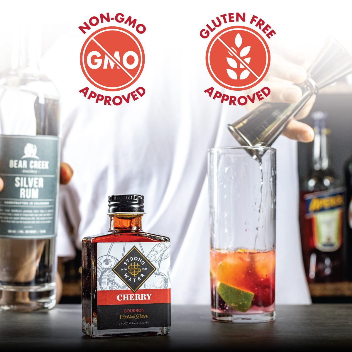 Cherry Bourbon Cocktail Bitters Strongwater