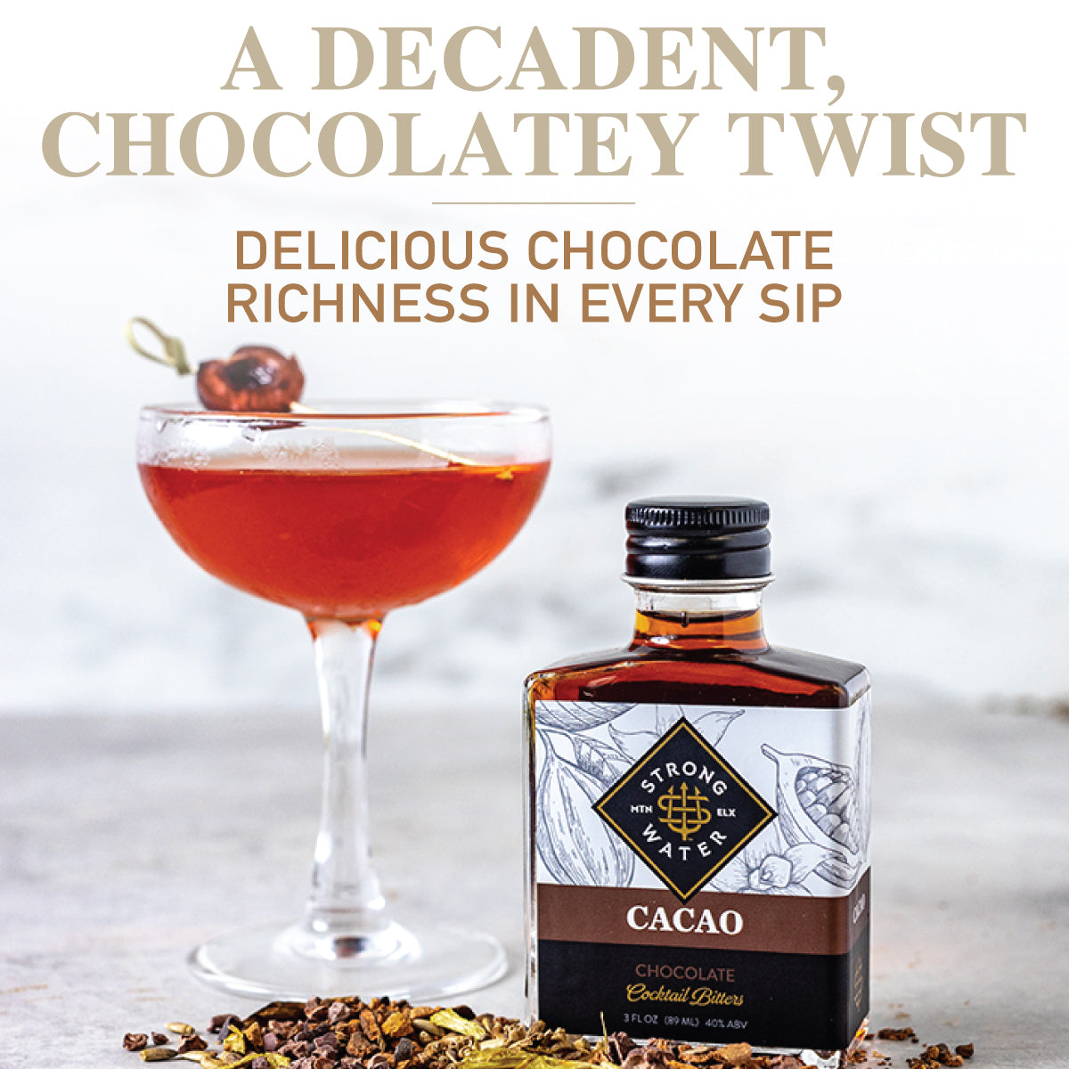 MURO◾️Taste of Chocolate Bitter and Sweet Strong Bitter Couverture Chocolate | Pakmaya